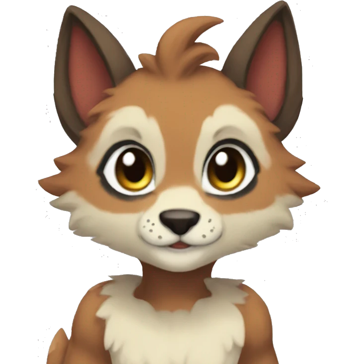 Anthro fursona Fakemon emoji