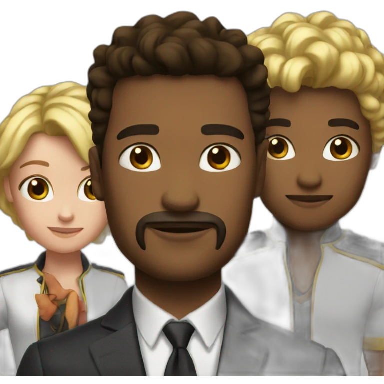Power trio emoji
