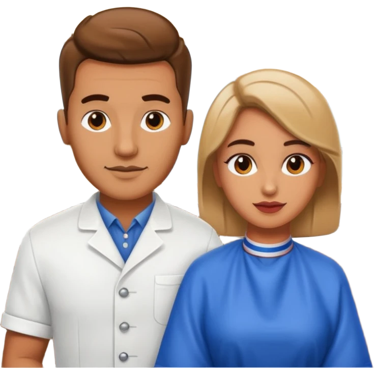 male woman barber emoji