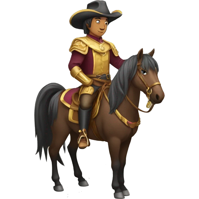 caballo mago emoji