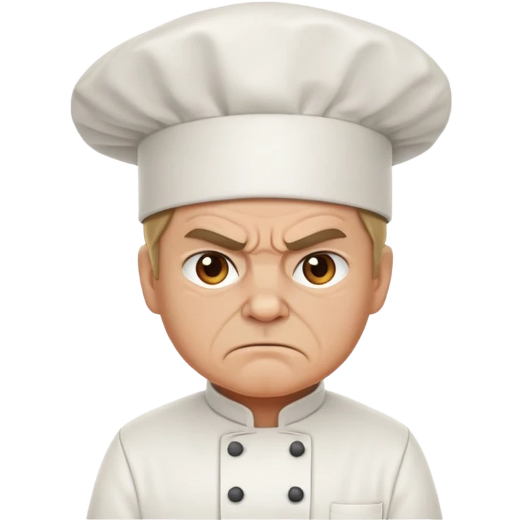 Chef Skinner angry chef emoji