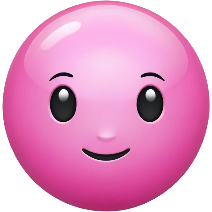 Pink emoji