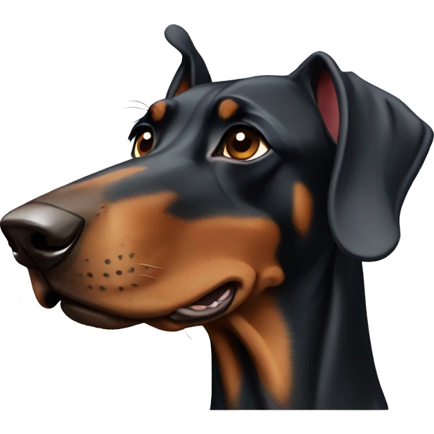 Doberman emoji
