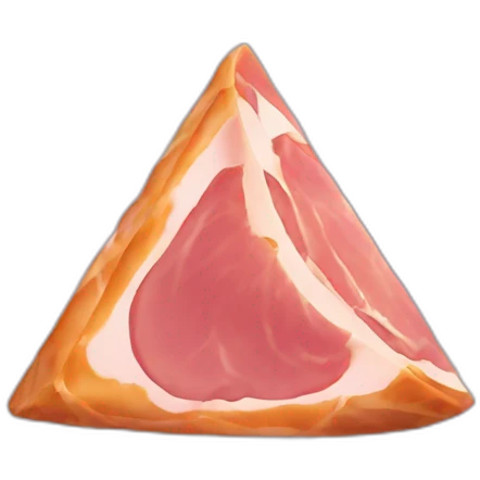 triangle ham emoji