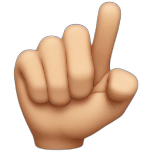 POINTING FINGER ON YOU emoji