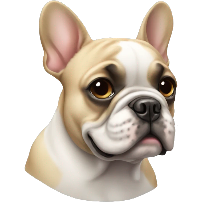 French bulldog emoji