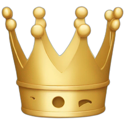 crown with movie cutter emoji