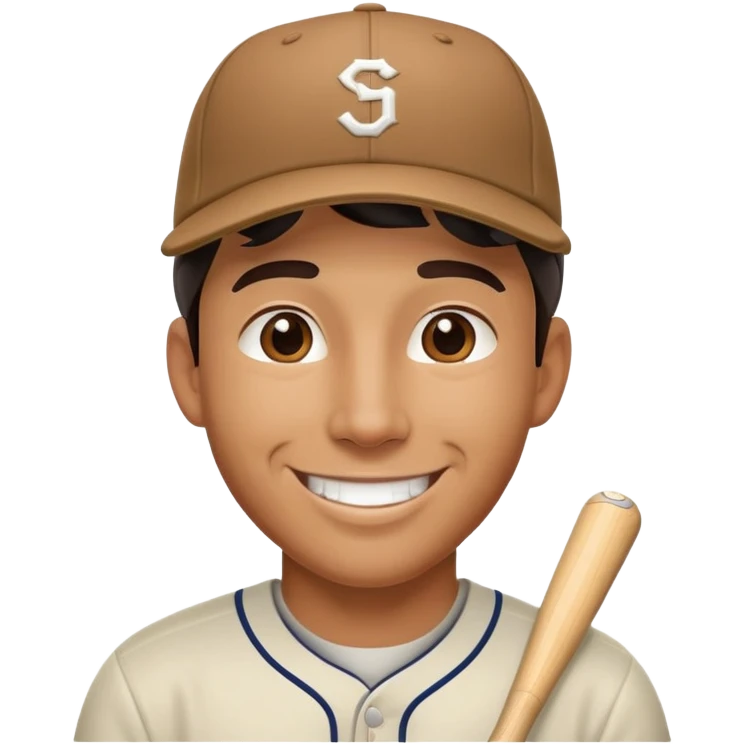 Man wearing backwards baseball hat emoji