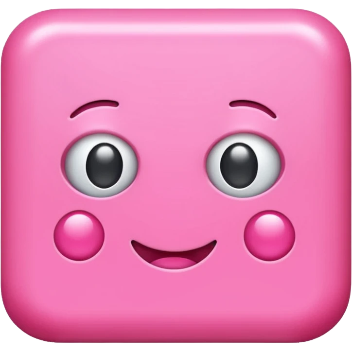 The pink pack emoji