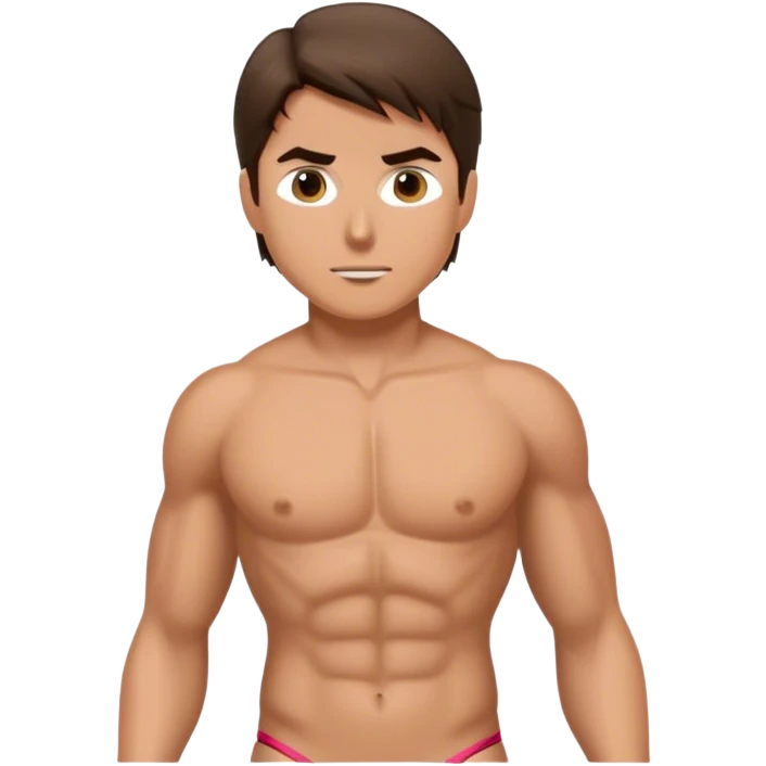 Ethan Hunt wearing a Bikini emoji
