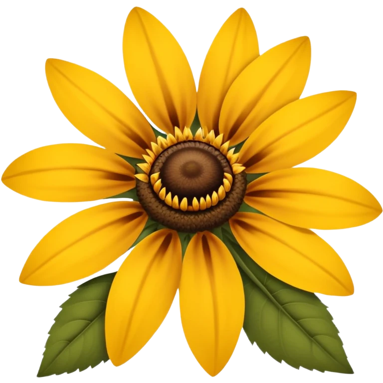 Brown eyed susan  emoji