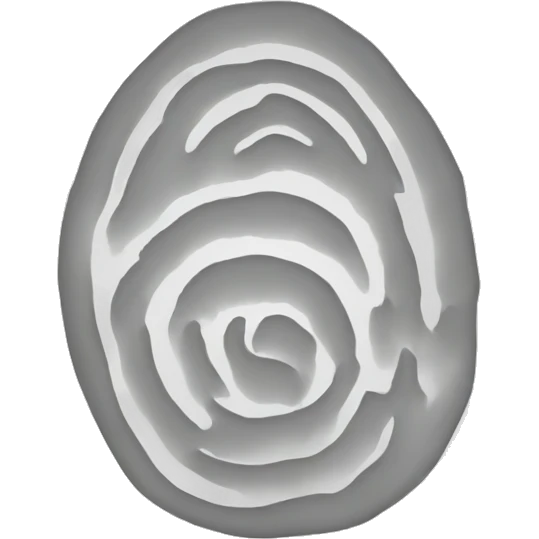 Finger print  emoji
