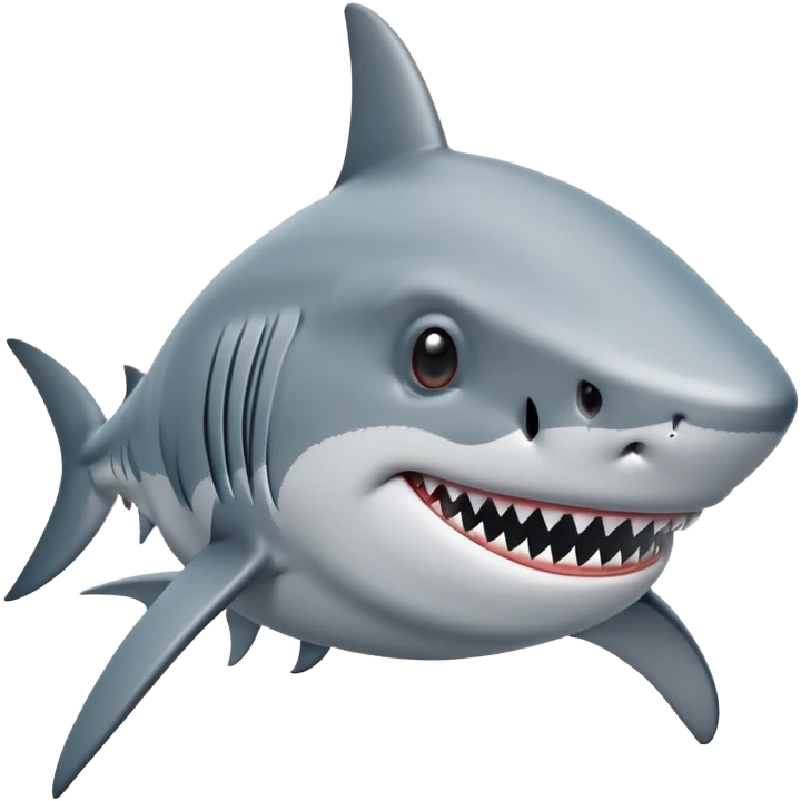 Shark with dreads emoji
