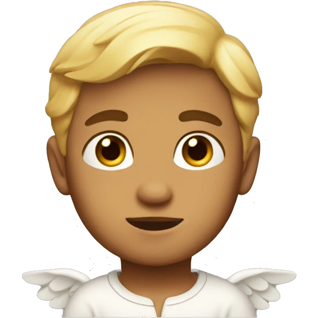 Angel boy emoji