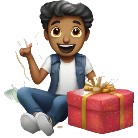 Happy birthday Vijay with nice balloons and decor emoji