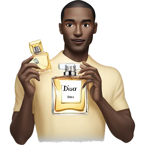 Man Dior perfume emoji