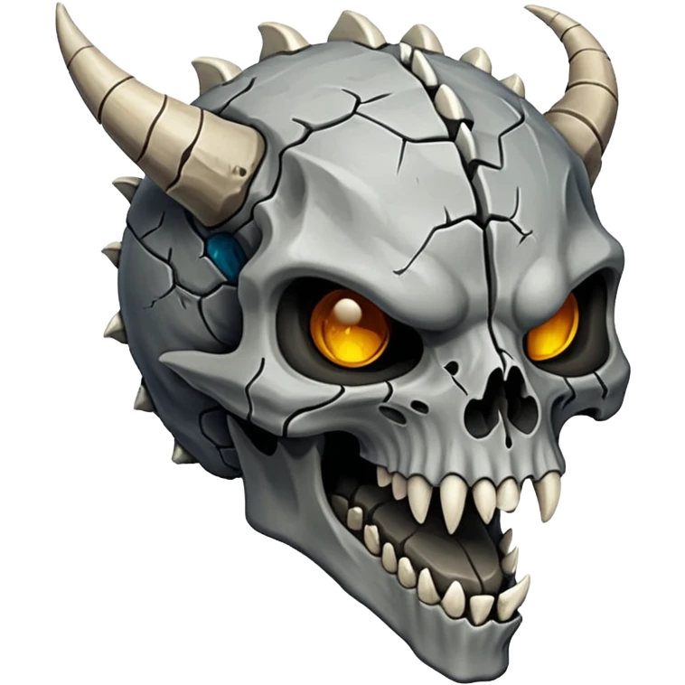 Dragon skull emoji