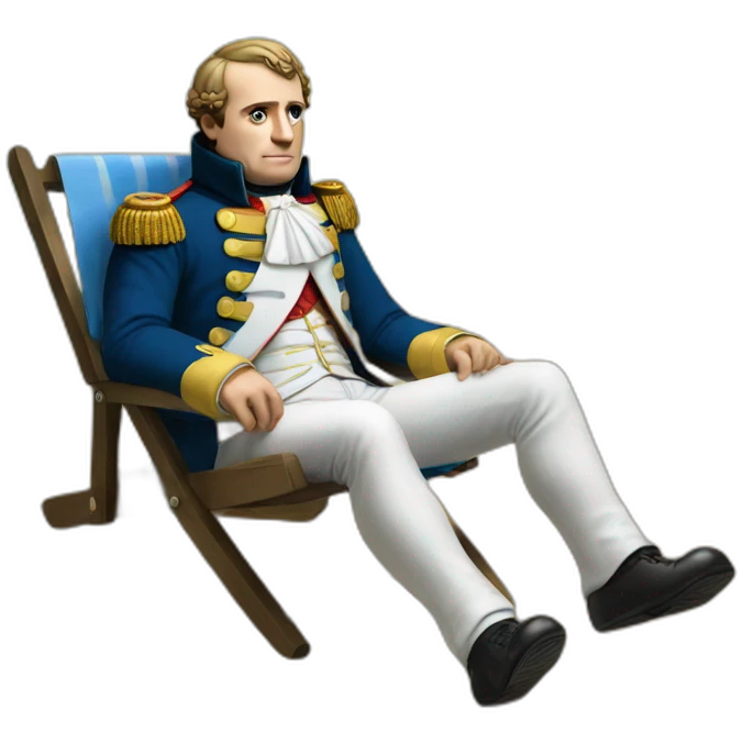 napoleon on the beach emoji