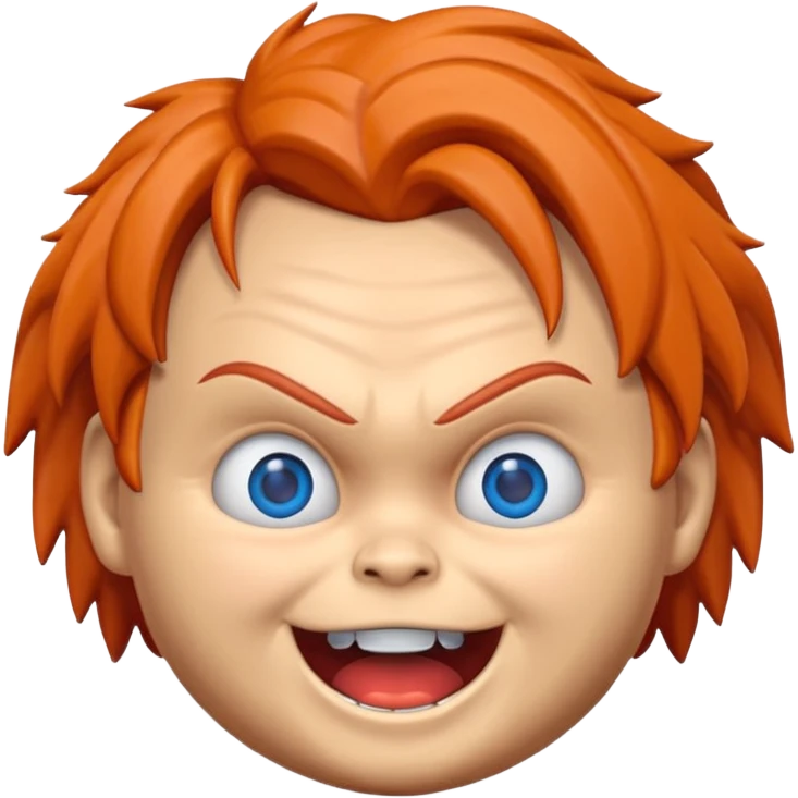 Un emojin de chuky emoji