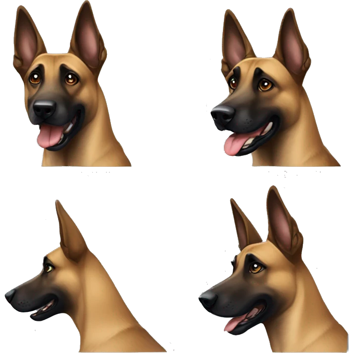malinois dog groge emoji