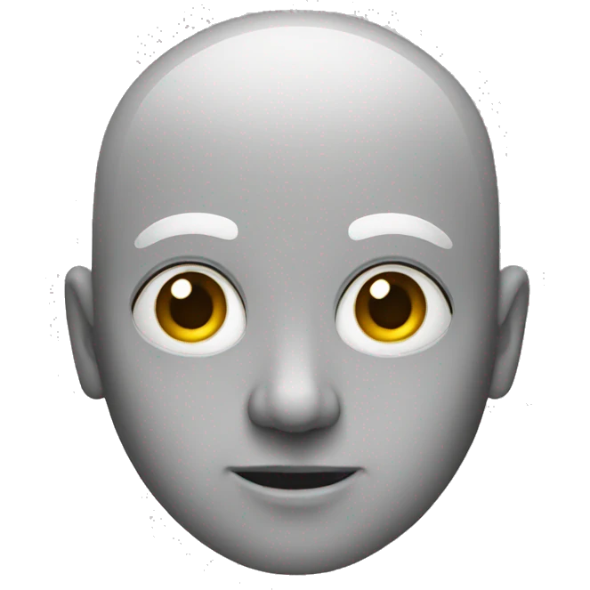 bald guy with wide eyes emoji