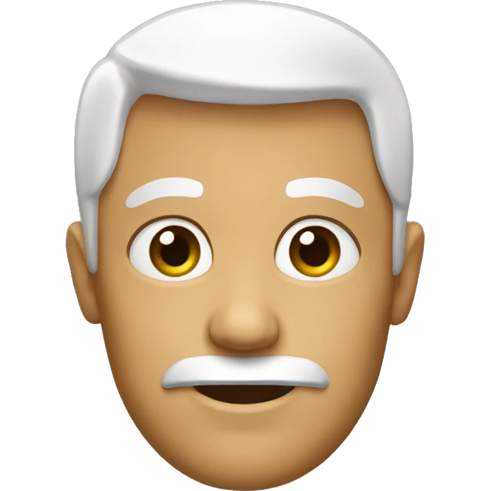 just the head emoji