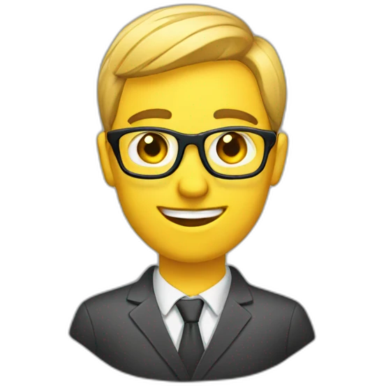 a marketing analyst emoji