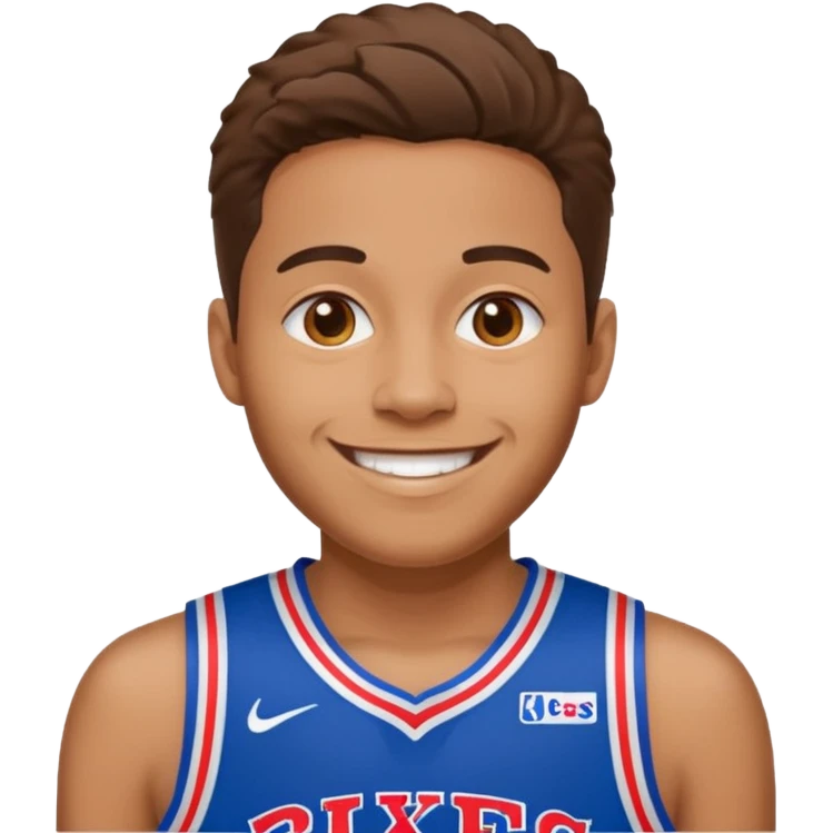 Sixers fan emoji