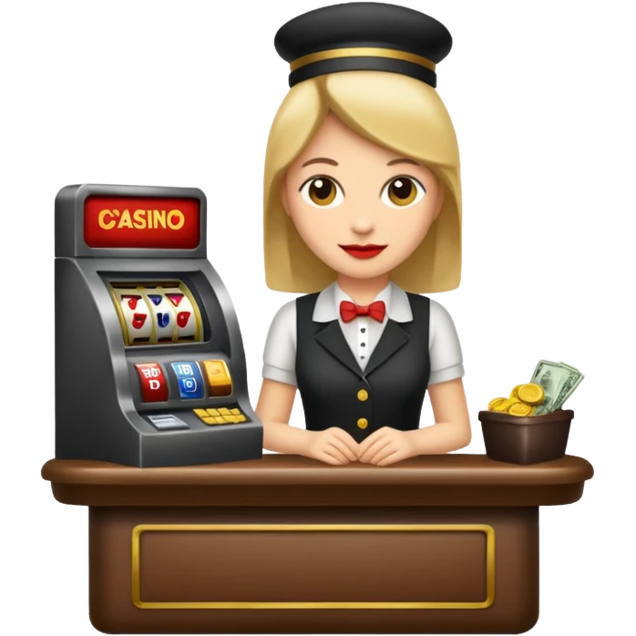 casino cashier emoji