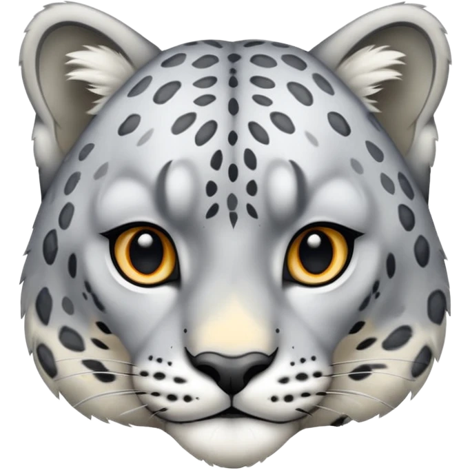 Snow leopard emoji