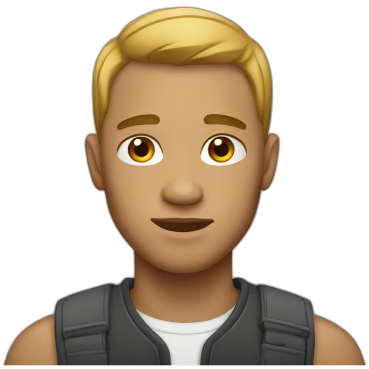 light skinned man emoji