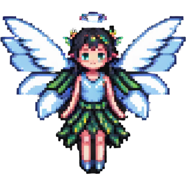 fairy with wings emoji
