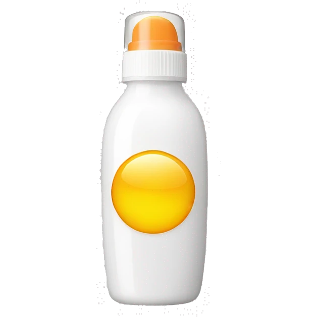 sunscreen bottle emoji