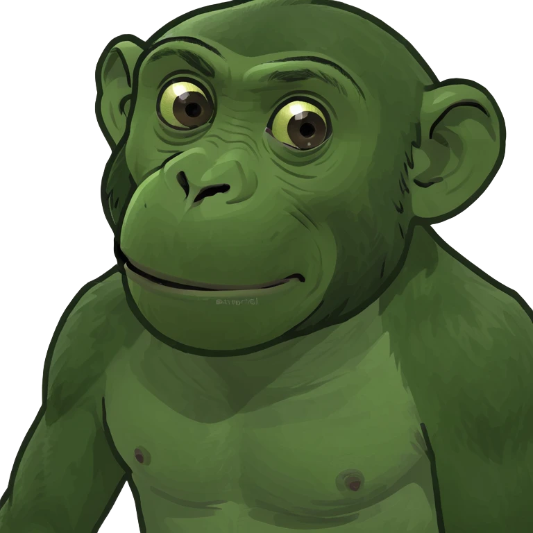 chimpanzee emoji