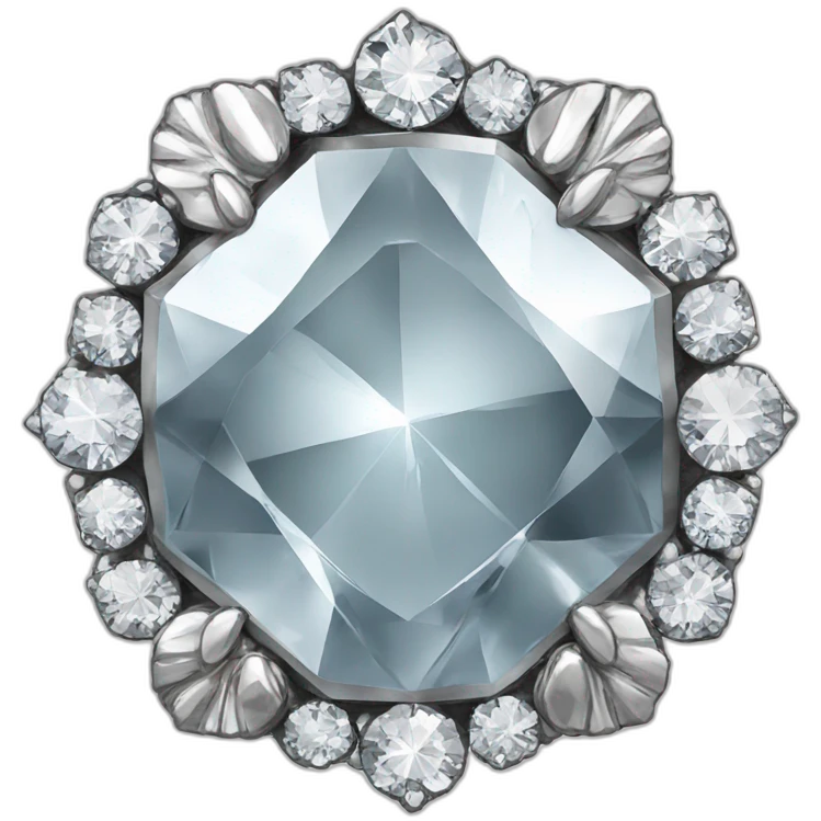 insignia de diamante platino emoji