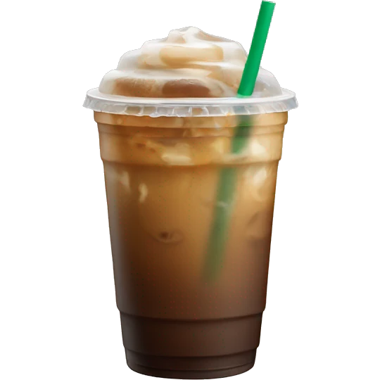 Starbucks iced coffee emoji
