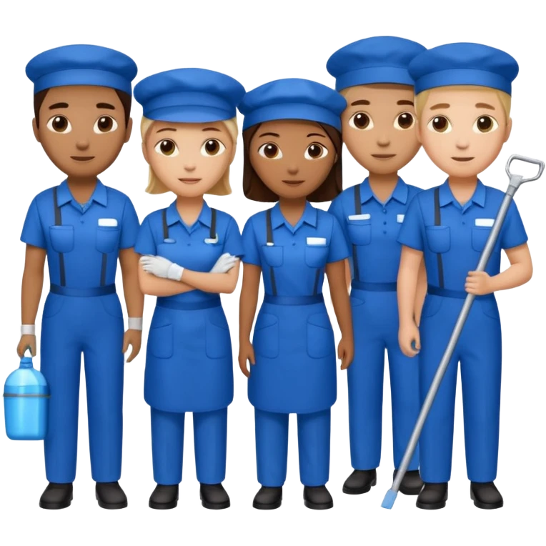hotel cleaners emoji