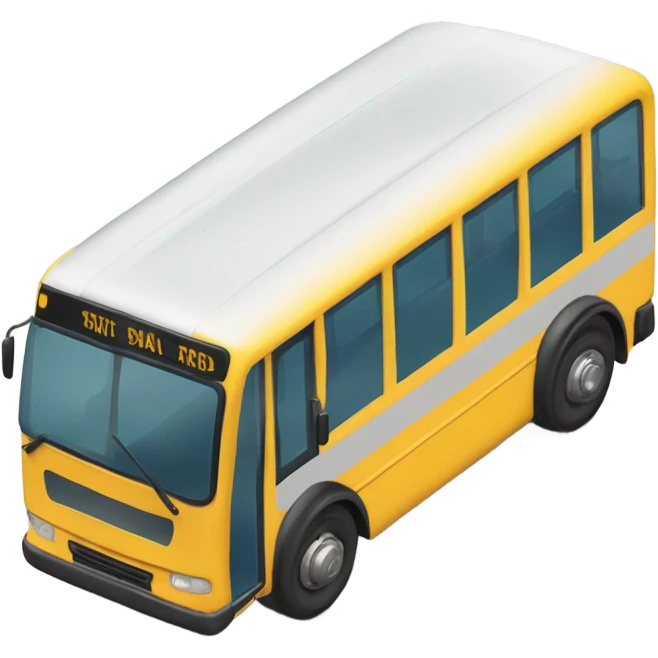 bus going fast emoji