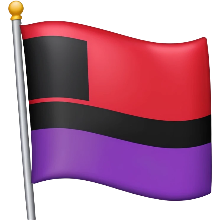 Drapeau antifachiste emoji