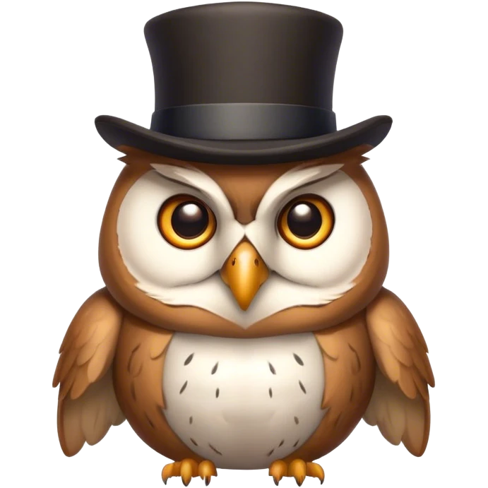 Duolingo with top hat emoji