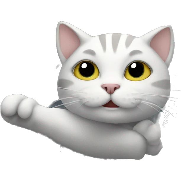 Cat in the moon emoji