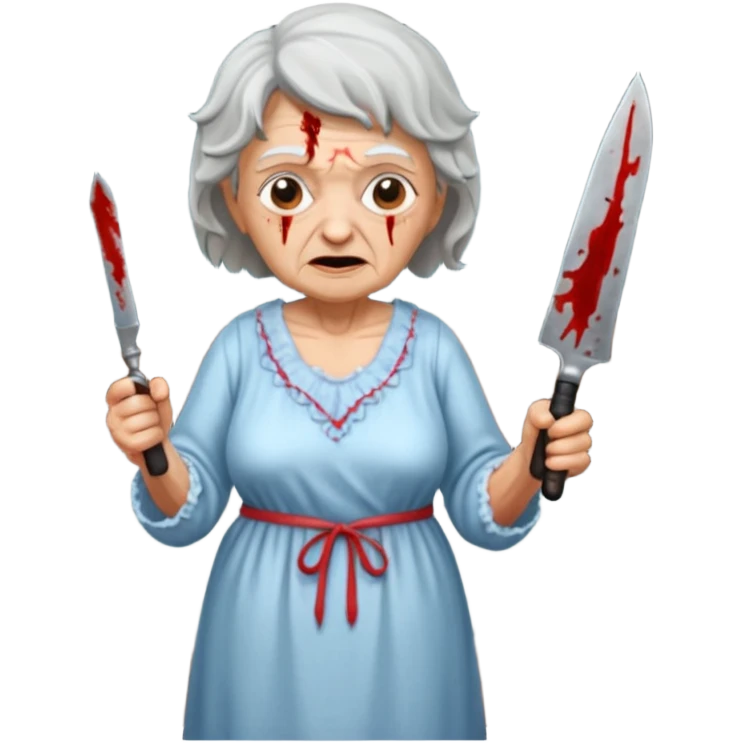 Granny horror game emoji
