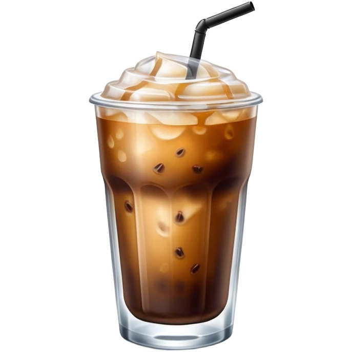 Iced coffee emoji
