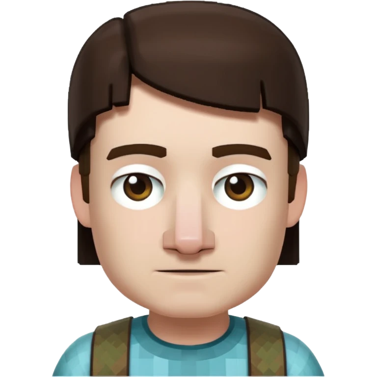 villager from Minecraft face emoji