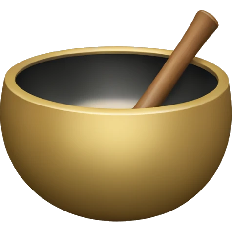 Tibetan singing bowl emoji
