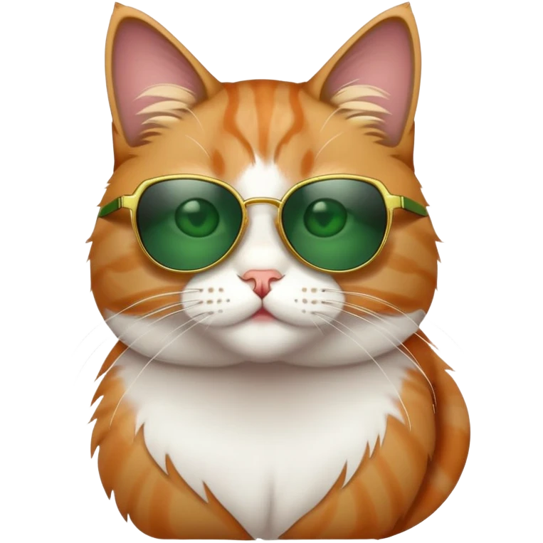 Cat with  sunglasses emoji