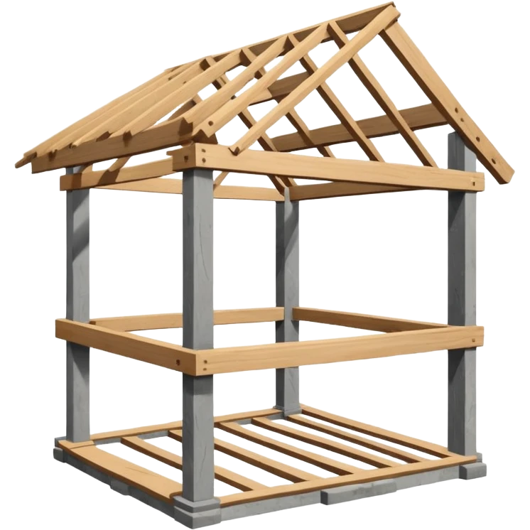 Casa en construcciones emoji