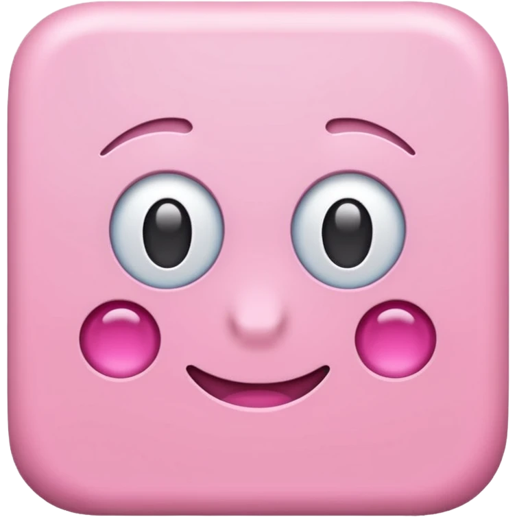 pink square emoji