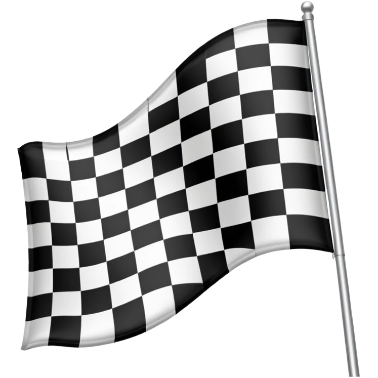 sorayama Chequered flag emoji