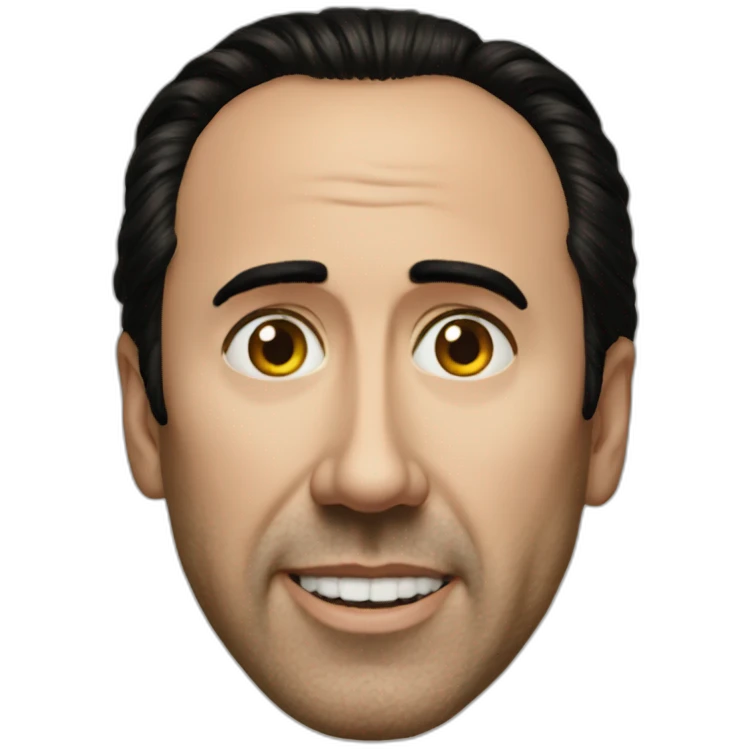 Nicolas cage emoji